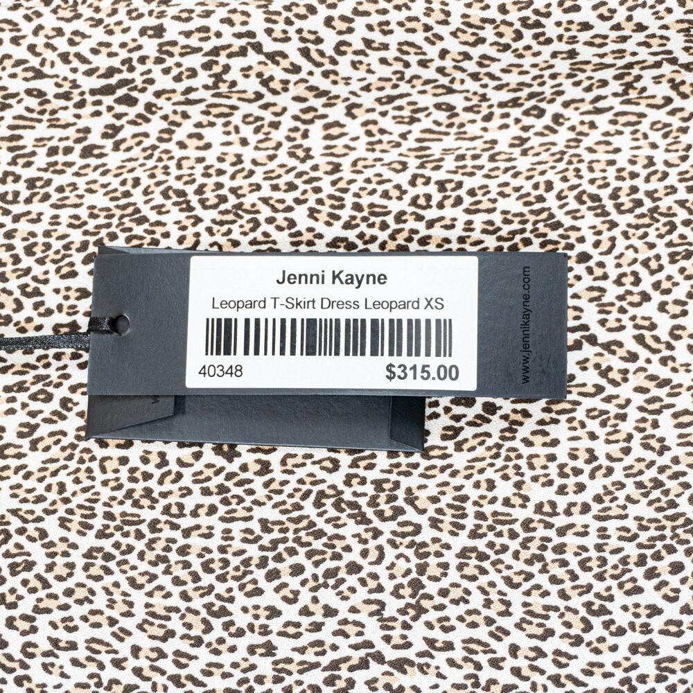 Jenni Kayne Leopard T-Shirt Dress Size XS $315 - Picture 10 of 14